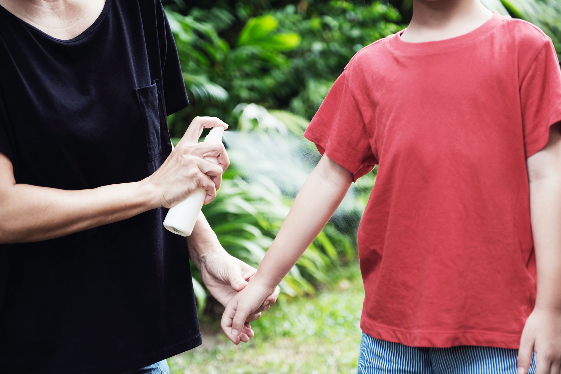 Ecco quello a cui siamo abituati ma che può diventare un lontano ricordo: la mamma che sommerge di spray anti-zanzara il figlio per poter restare in giardino